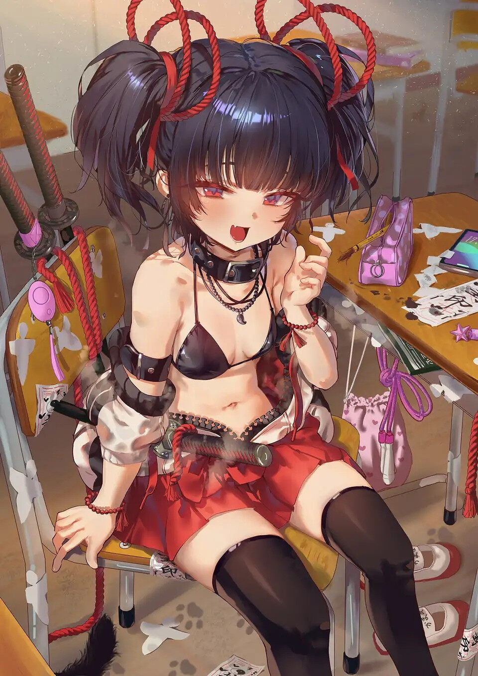 M站美图,北楼兔子