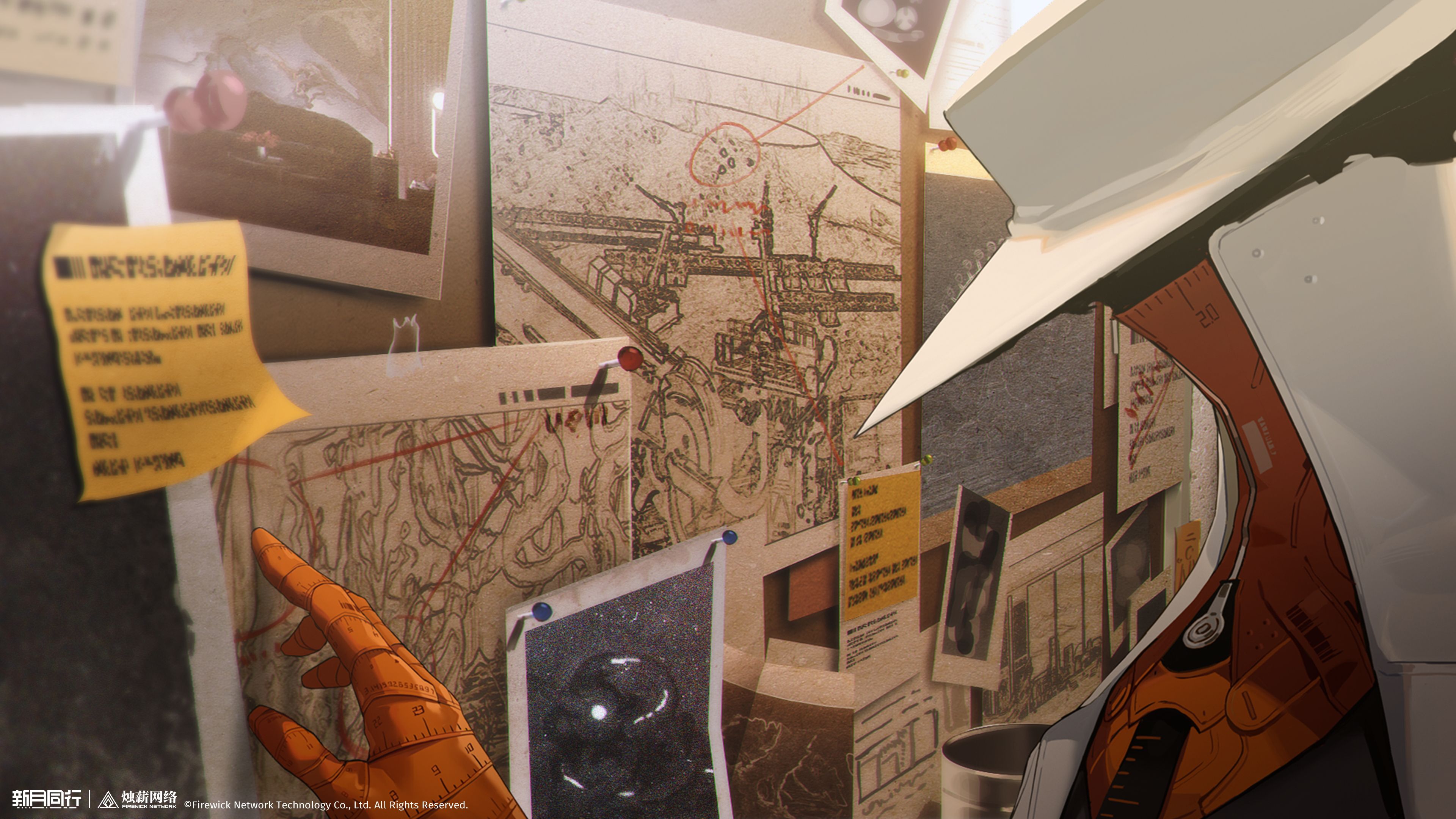 新月同行,画集,壁纸