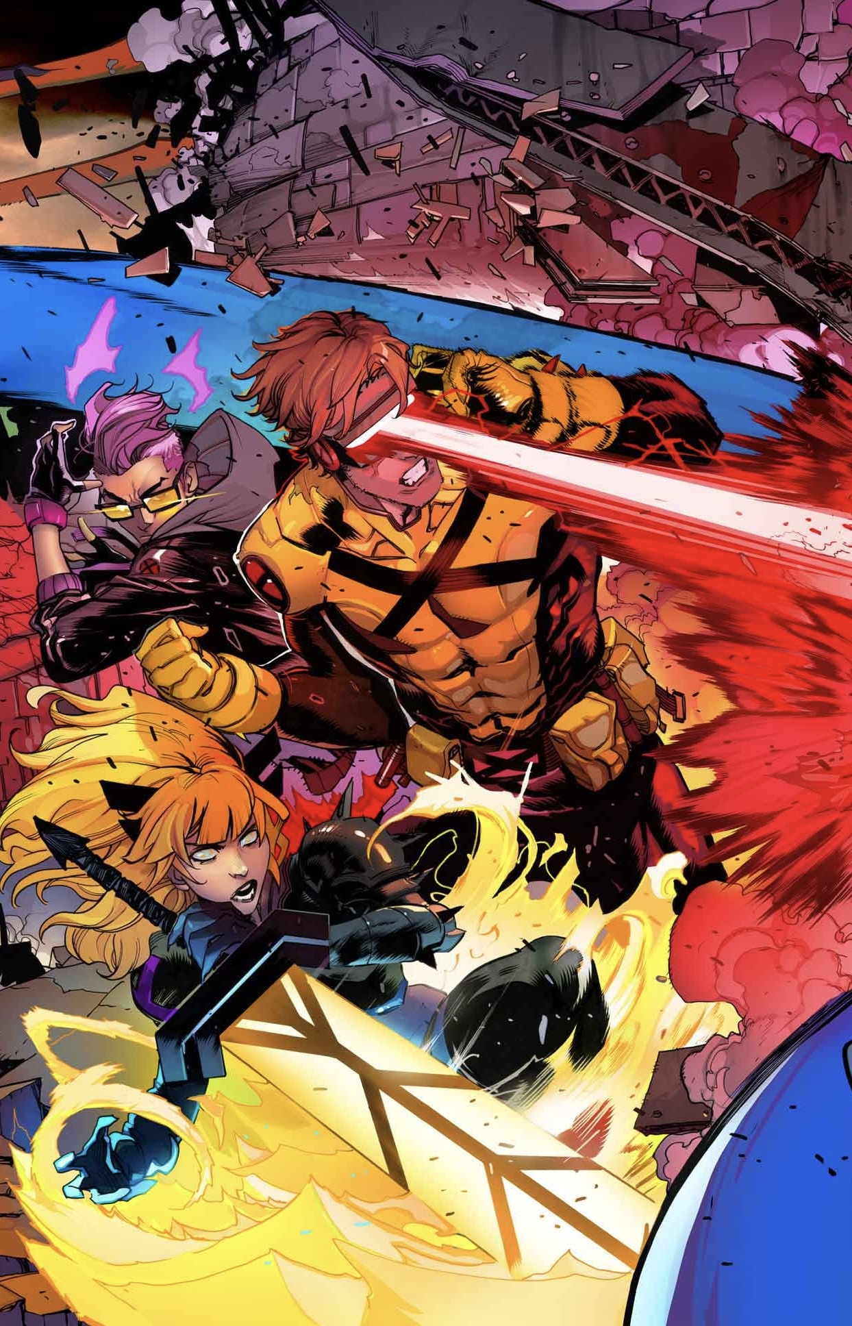 漫威,漫威漫画,美漫,漫画,动漫,ACG,X战警,神奇四侠,绘画,超级英雄