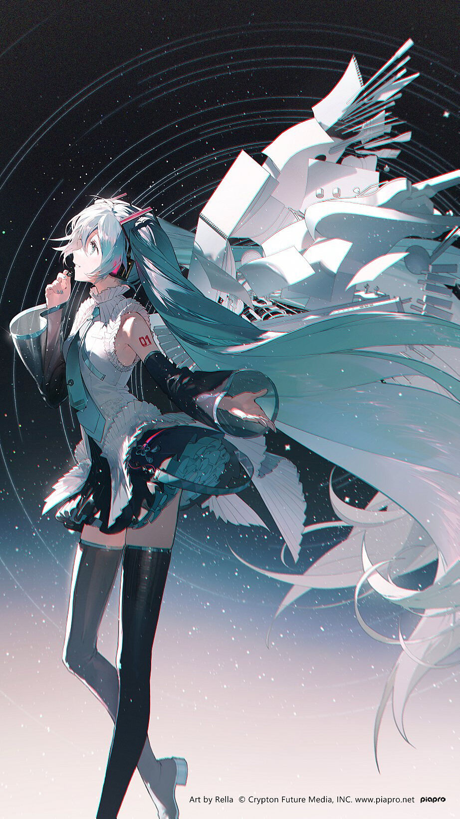 壁纸,初音未来,初音ミク