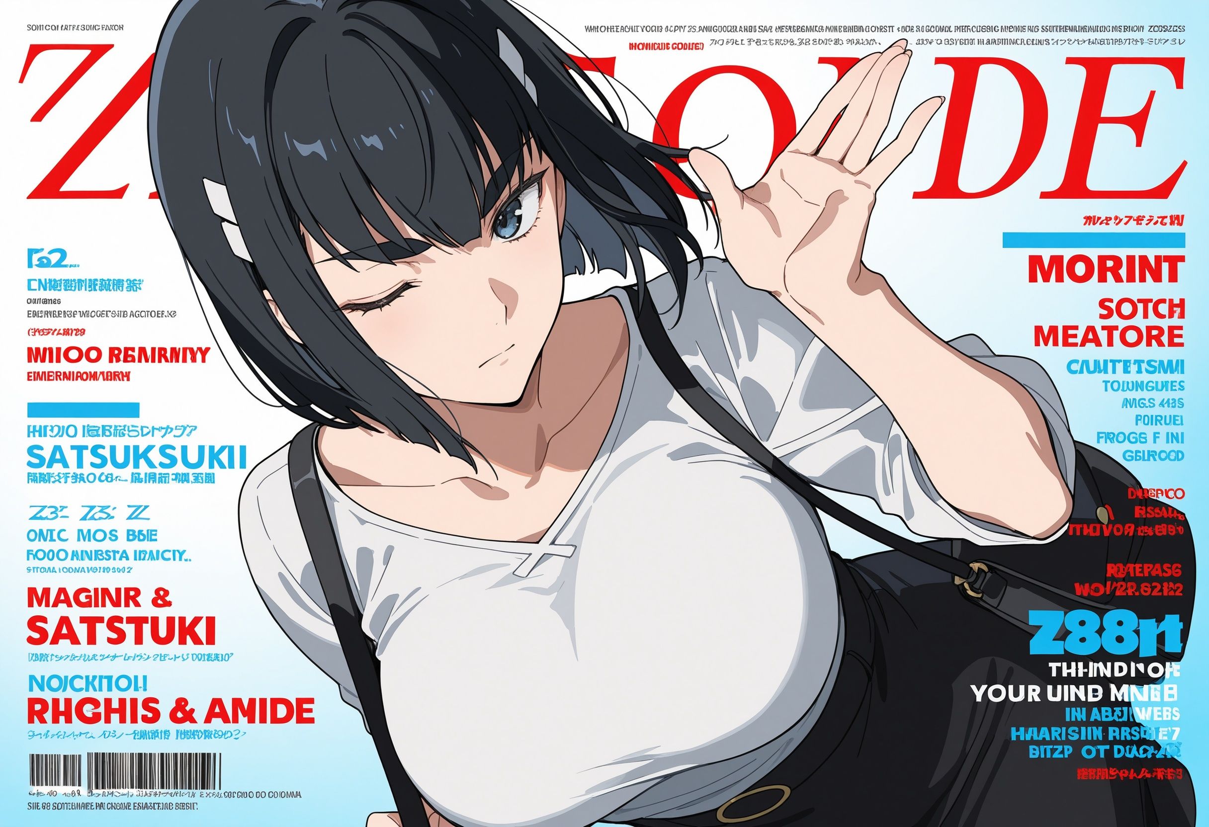 鬼龙院皐月,AI绘图,斩服少女