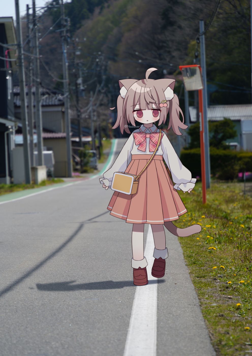 pixiv,猫娘,二次元,绘画,壁纸,美少女