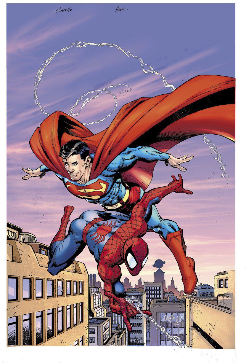 漫威,DC,漫画,美漫,超级英雄,蜘蛛侠,超人,绘画,美图,壁纸