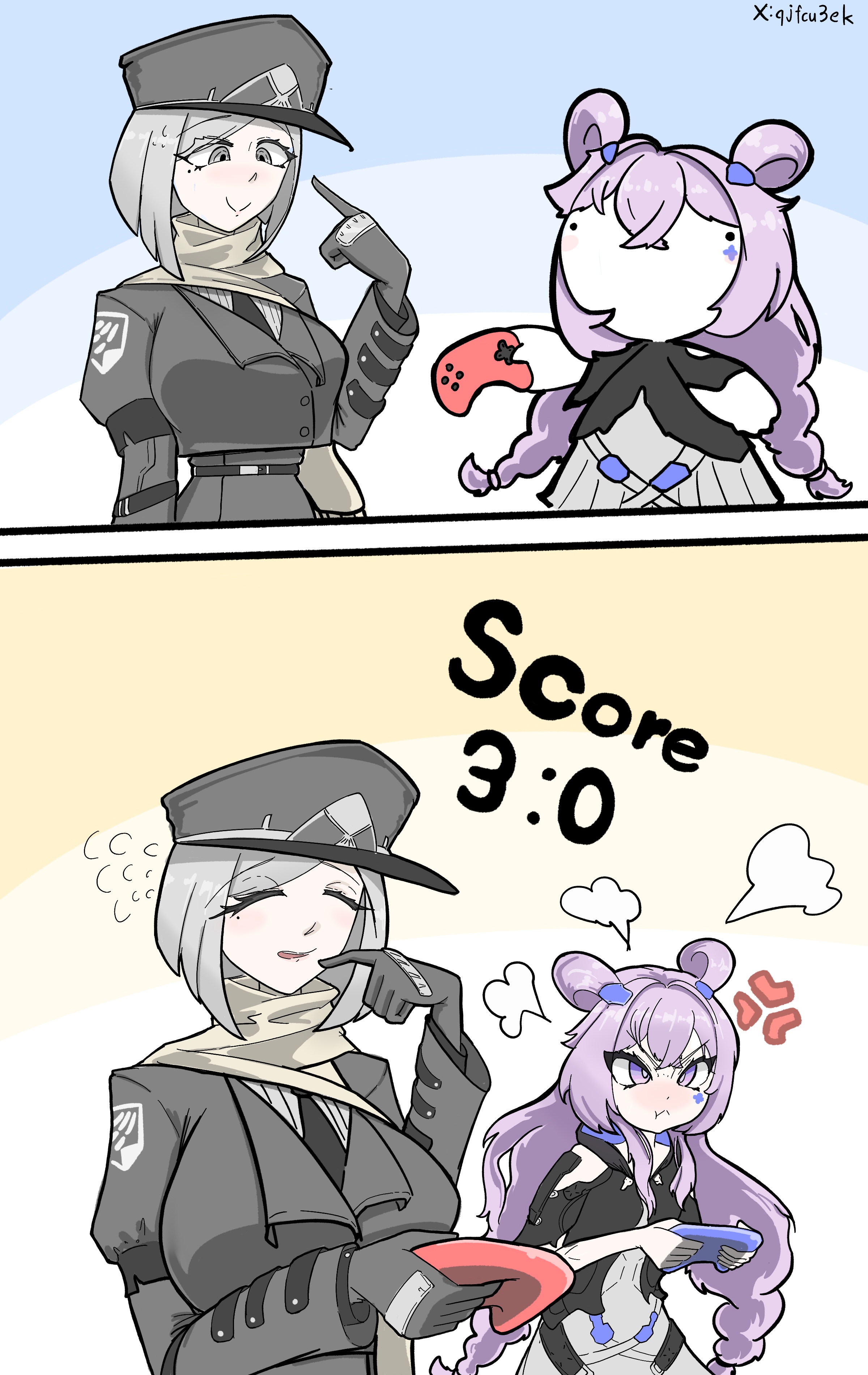 战双帕弥什,漫画,转载,露西亚,丽芙,里,罗塞塔,比安卡,薇拉,万事