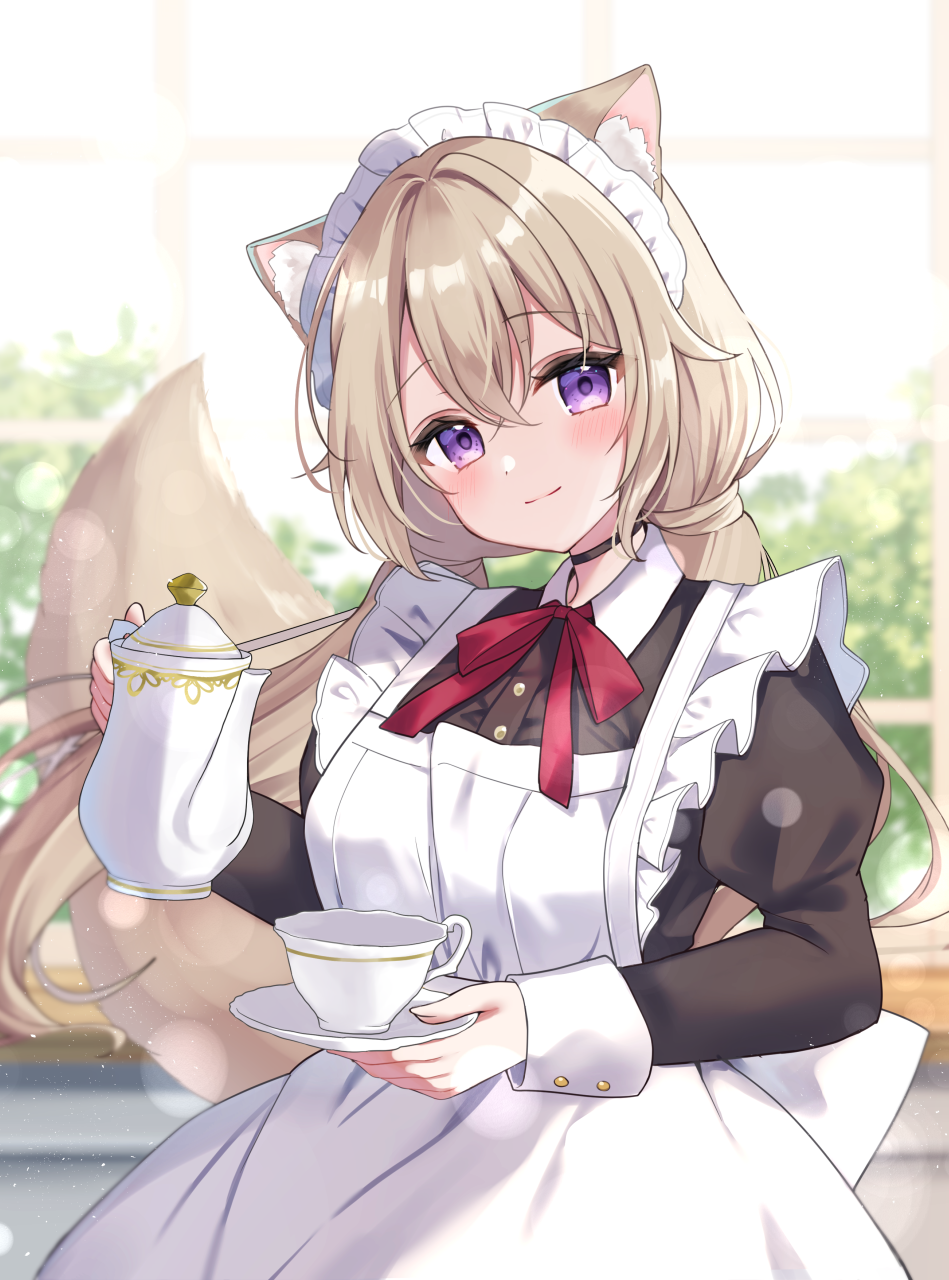 pixiv,二次元,绘画,壁纸,美少女,女仆