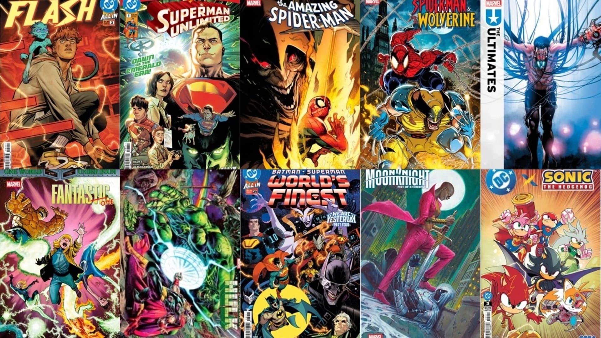 DC,DC漫画,漫威,漫威漫画,超级英雄,漫画,闪电侠,超人,蜘蛛侠,绝对宇宙,绝对闪电侠,封面,动漫,ACG