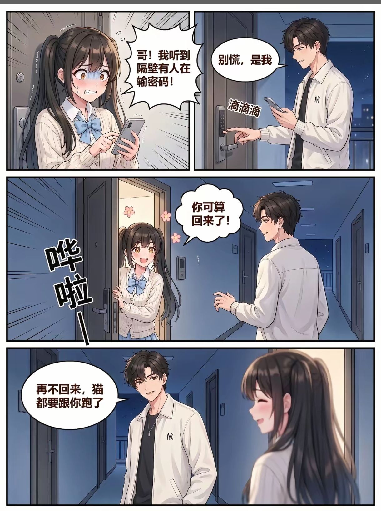 纯爱,猫,电视,邻居