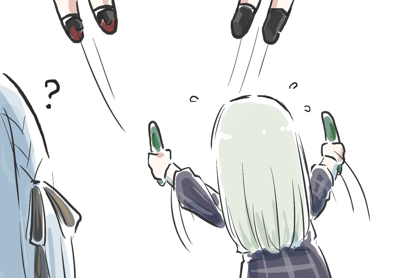 邦邦,BANGDREAM,MyGO,AveMujica,颂乐人偶,迷途之子,漫画,搞笑,小漫画,绘画,插画,推特,画师推荐