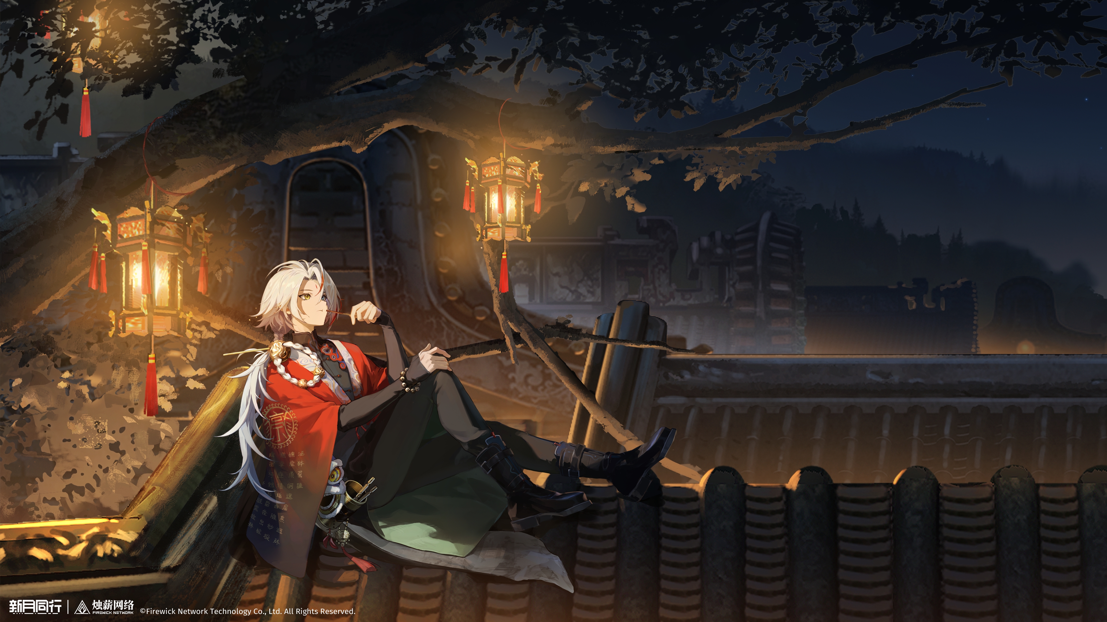 新月同行,画集,壁纸