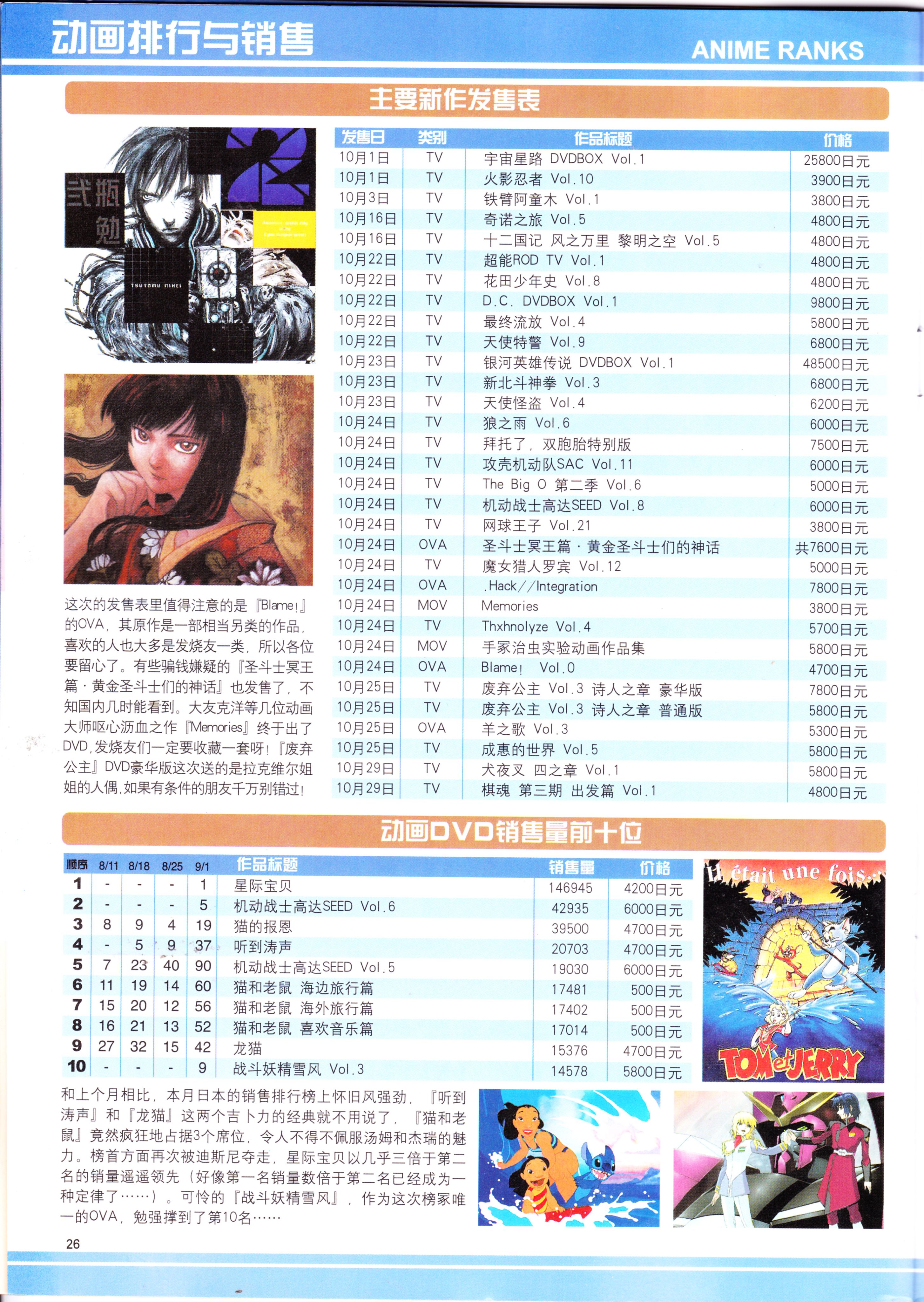 动感新势力,动漫杂志,番剧推荐,经典老番,机动战士高达,神枪少女,最游记,闪灵二人组