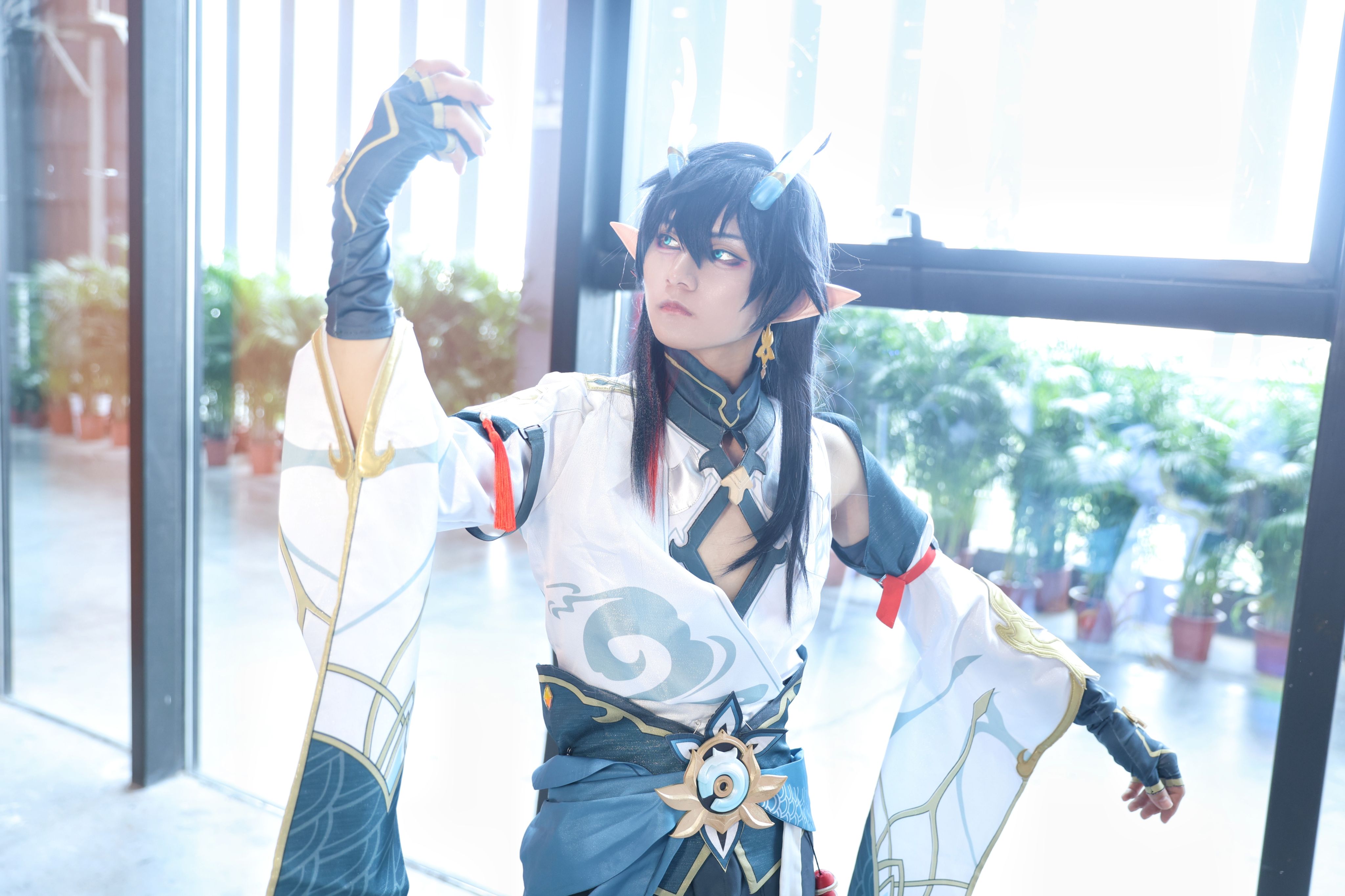 崩坏星穹铁道,崩铁,饮月,饮月君,cos,cosplay,喵