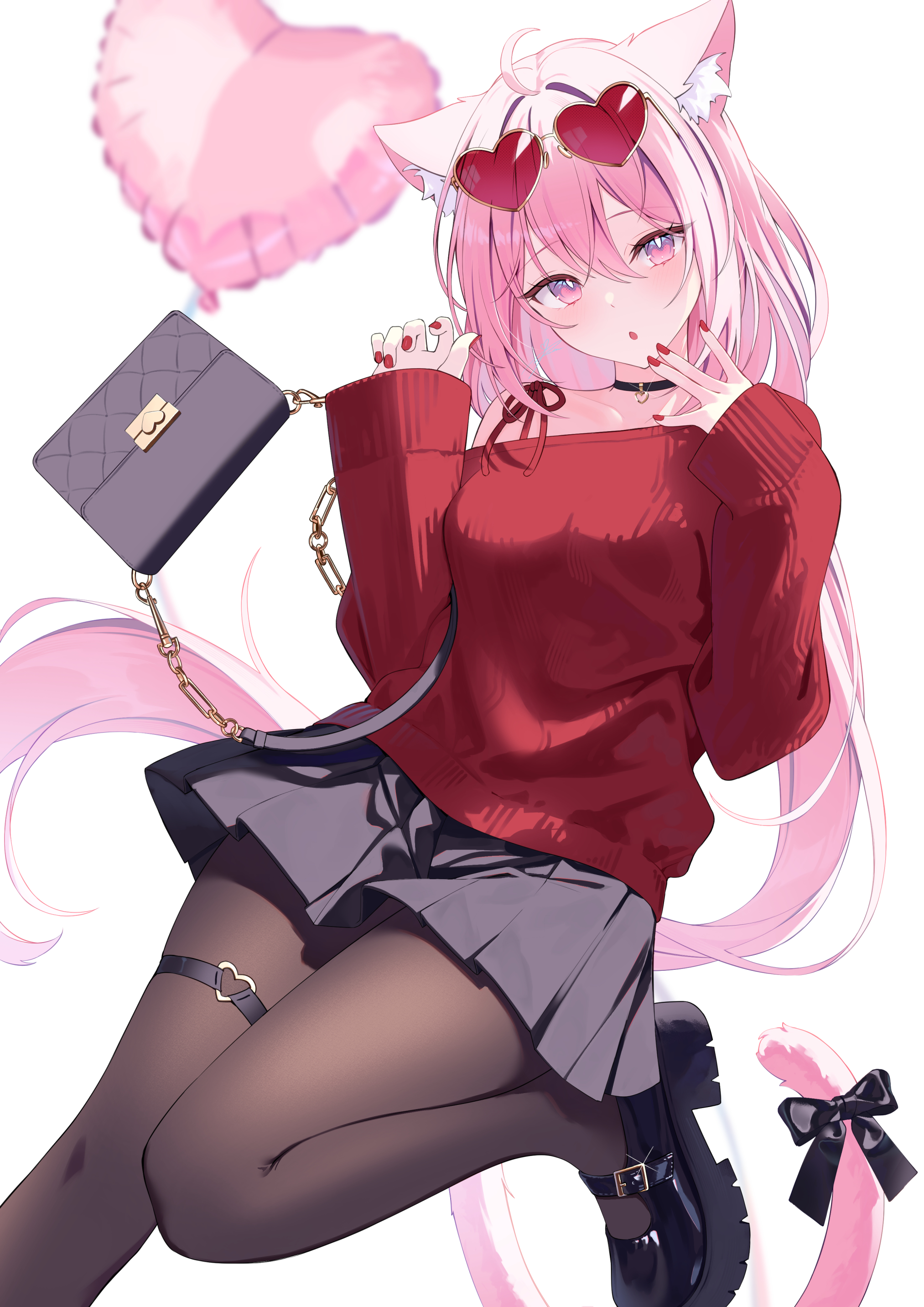 pixiv,二次元,绘画,壁纸,美少女,猫娘