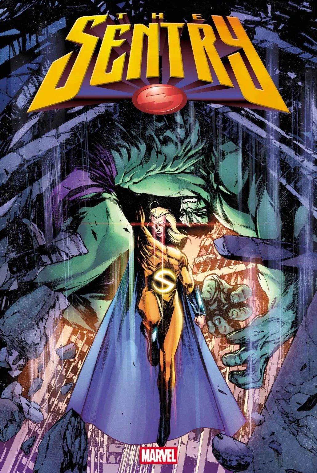 漫威,漫威漫画,美漫,漫画,动漫,超级英雄,哨兵,绿巨人,金并,绘画