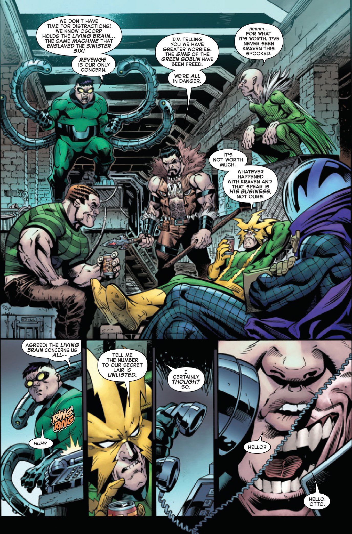 漫威,漫威漫画,美漫,美漫期刊,蜘蛛侠,彼得帕克,绿魔,诺曼奥斯本,邪恶六人组,超级英雄,漫画,动漫专区,ACG