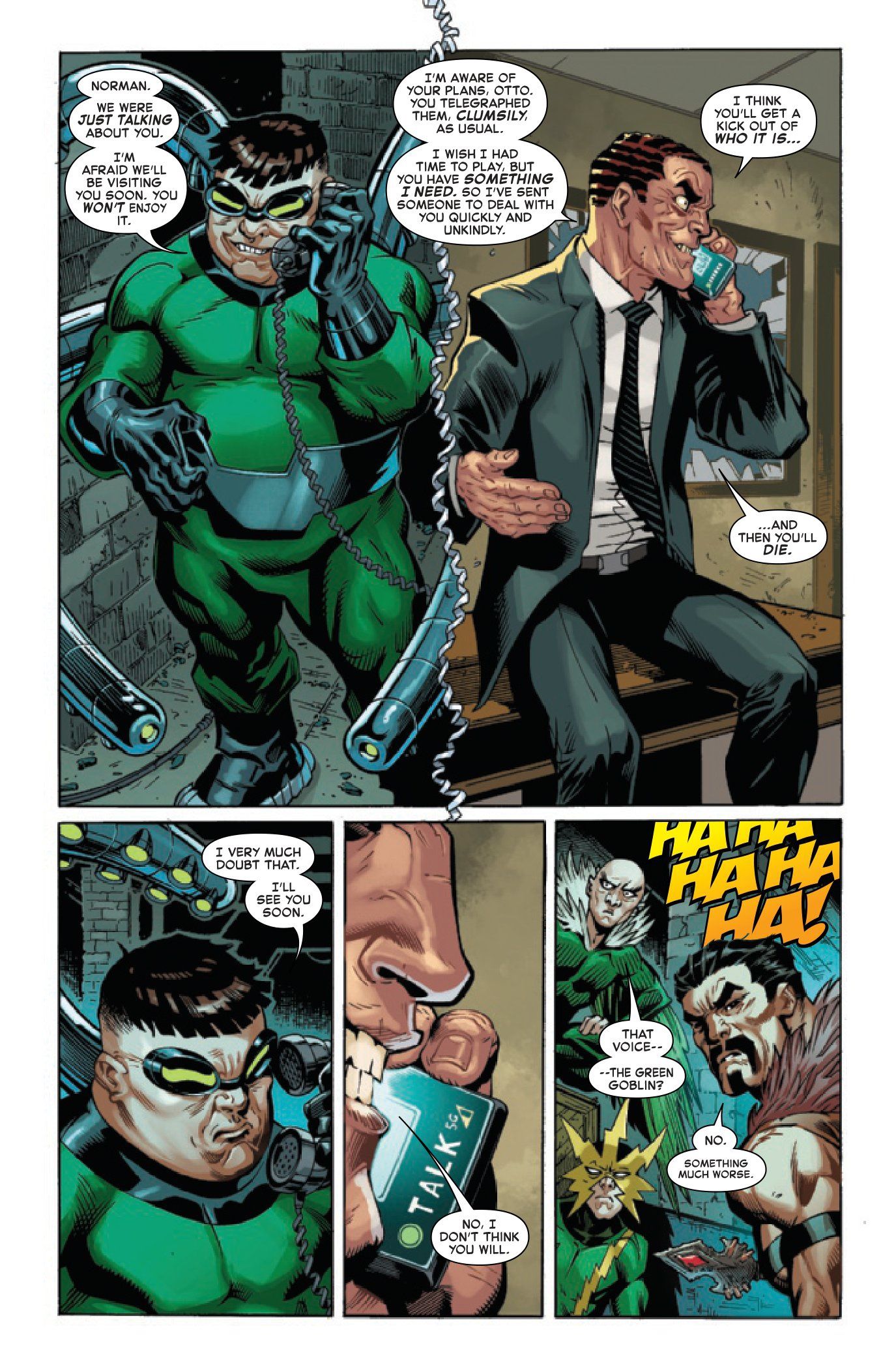 漫威,漫威漫画,美漫,美漫期刊,蜘蛛侠,彼得帕克,绿魔,诺曼奥斯本,邪恶六人组,超级英雄,漫画,动漫专区,ACG