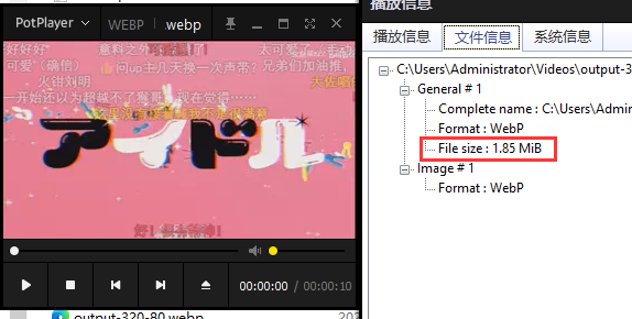 技术,GIF,WEBP,FFMPEG,图片压制