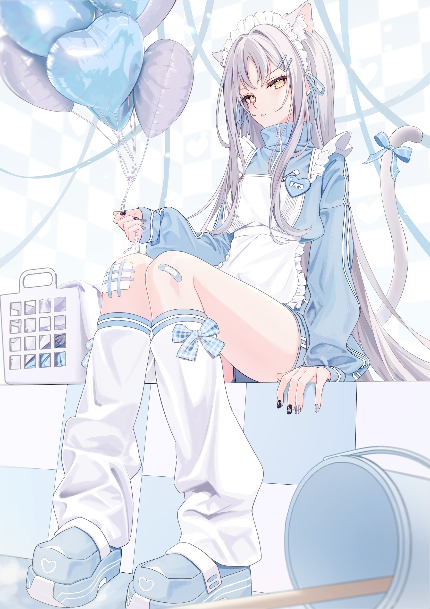 pixiv,二次元,绘画,壁纸,美少女,猫娘