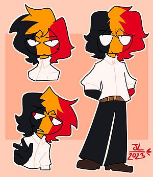 countryhumans,荷兰,比利时,卢森堡,国拟