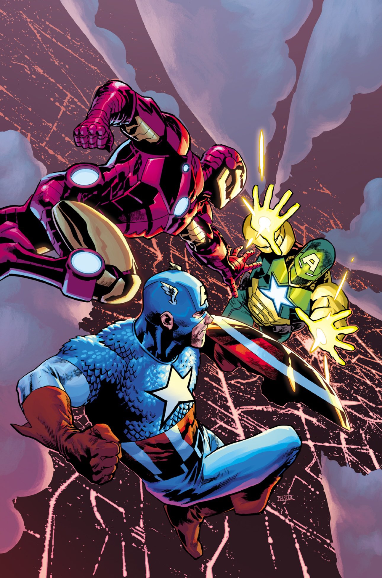 漫威,漫威漫画,美漫,超级英雄,绘画,复仇者联盟,钢铁侠,美国队长,美图,壁纸