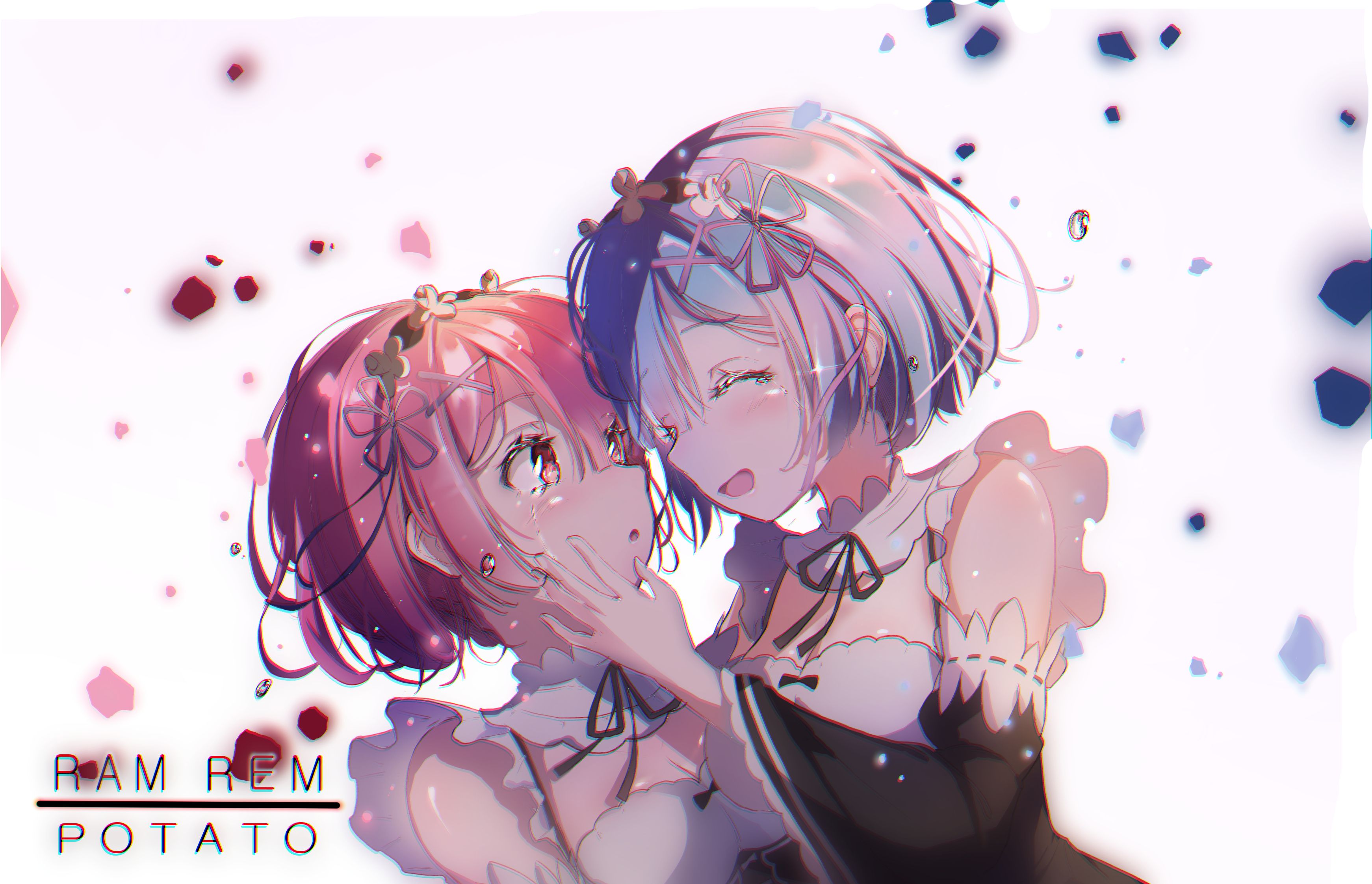 从零开始的异世界生活,异世界,蕾姆,拉姆,美图,壁纸,绘画,二次元,动漫壁纸,动漫美图