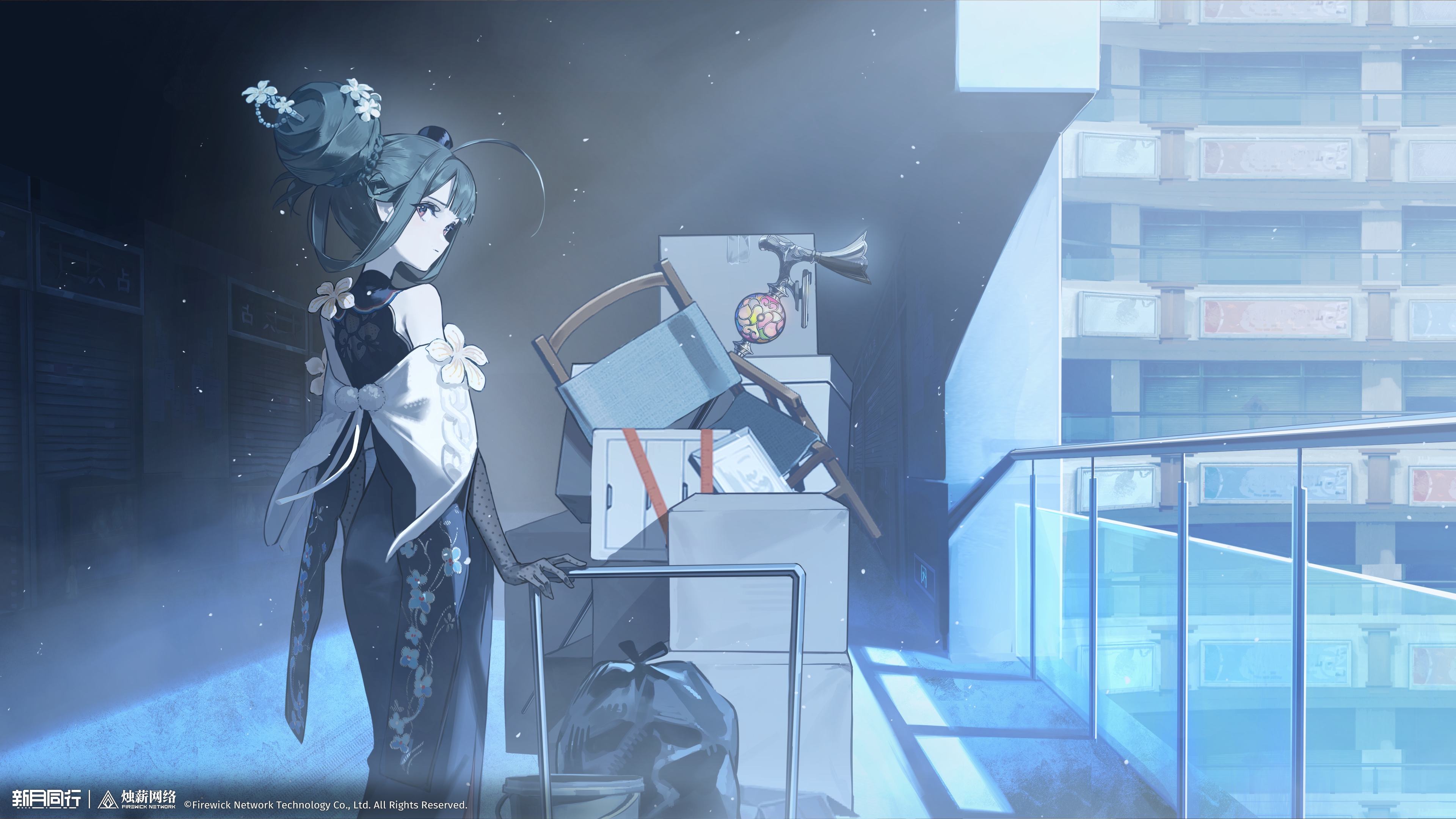 新月同行,画集,壁纸