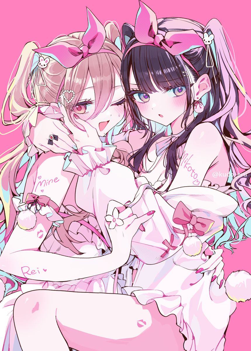 晓月美琴,青衣灵,ミコレイログ