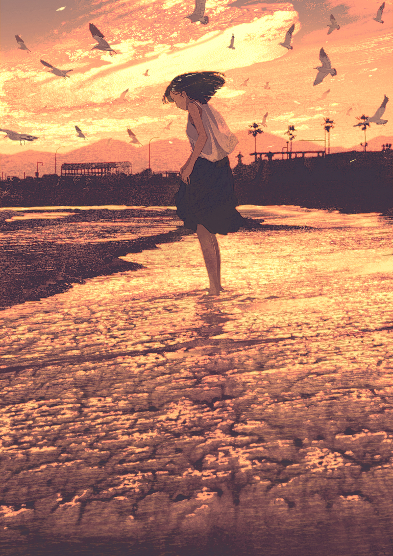 pixiv,二次元,绘画,壁纸,审美提升