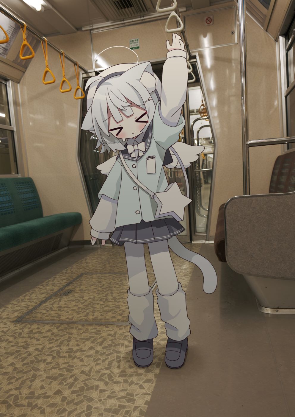 pixiv,猫娘,二次元,绘画,壁纸,美少女