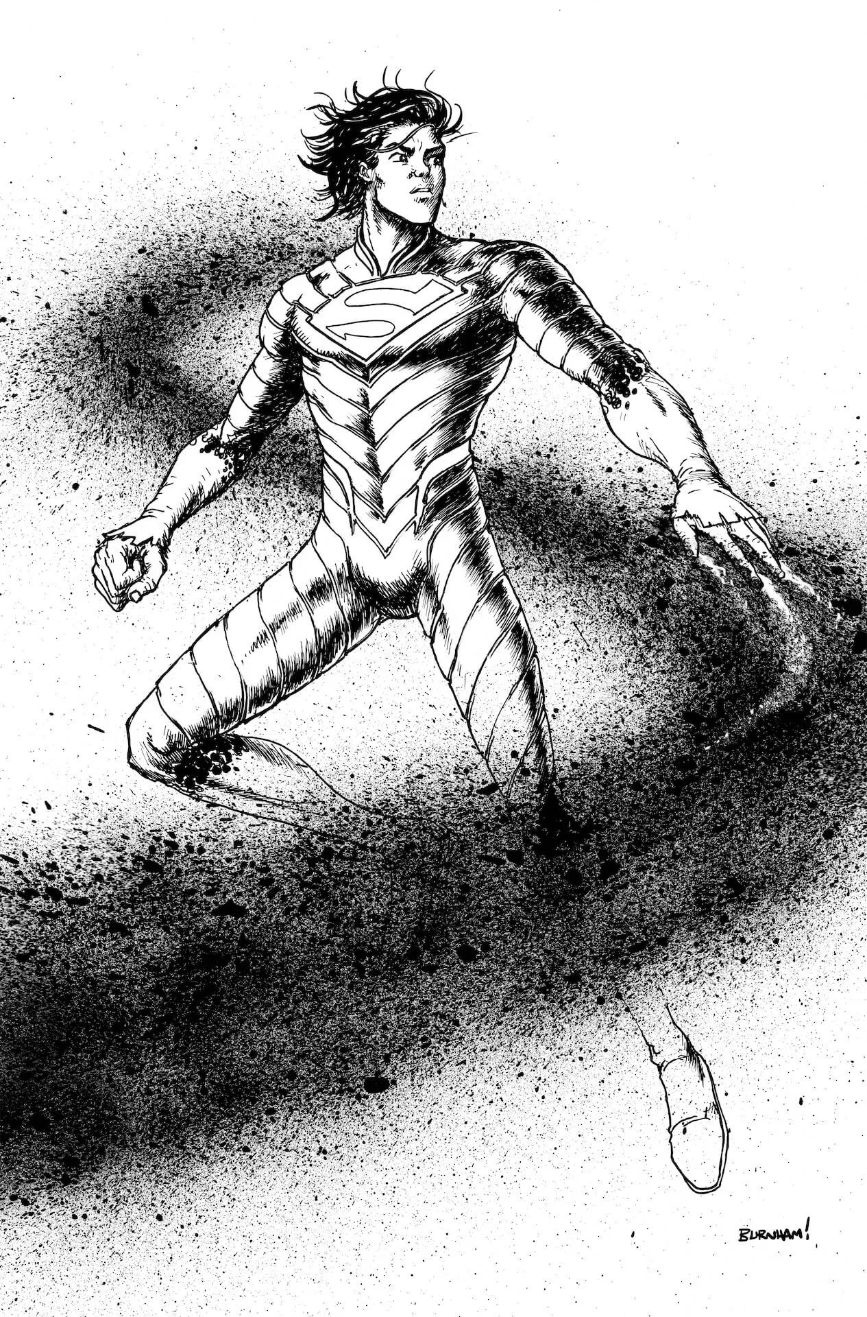 DC,DC漫画,美漫,漫画,动漫,绝对宇宙,绝对超人,超人,沙赞,绘画