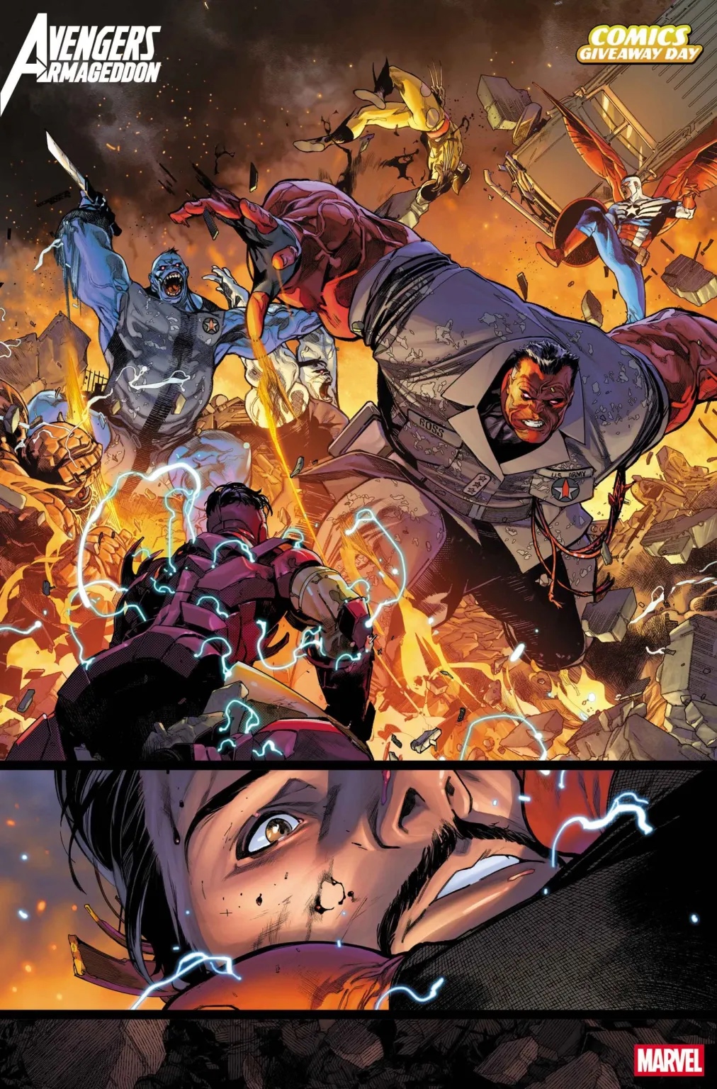 漫威,漫威漫画,美漫,漫画,动漫,红浩克,复仇者联盟,超级英雄,绘画,ACG