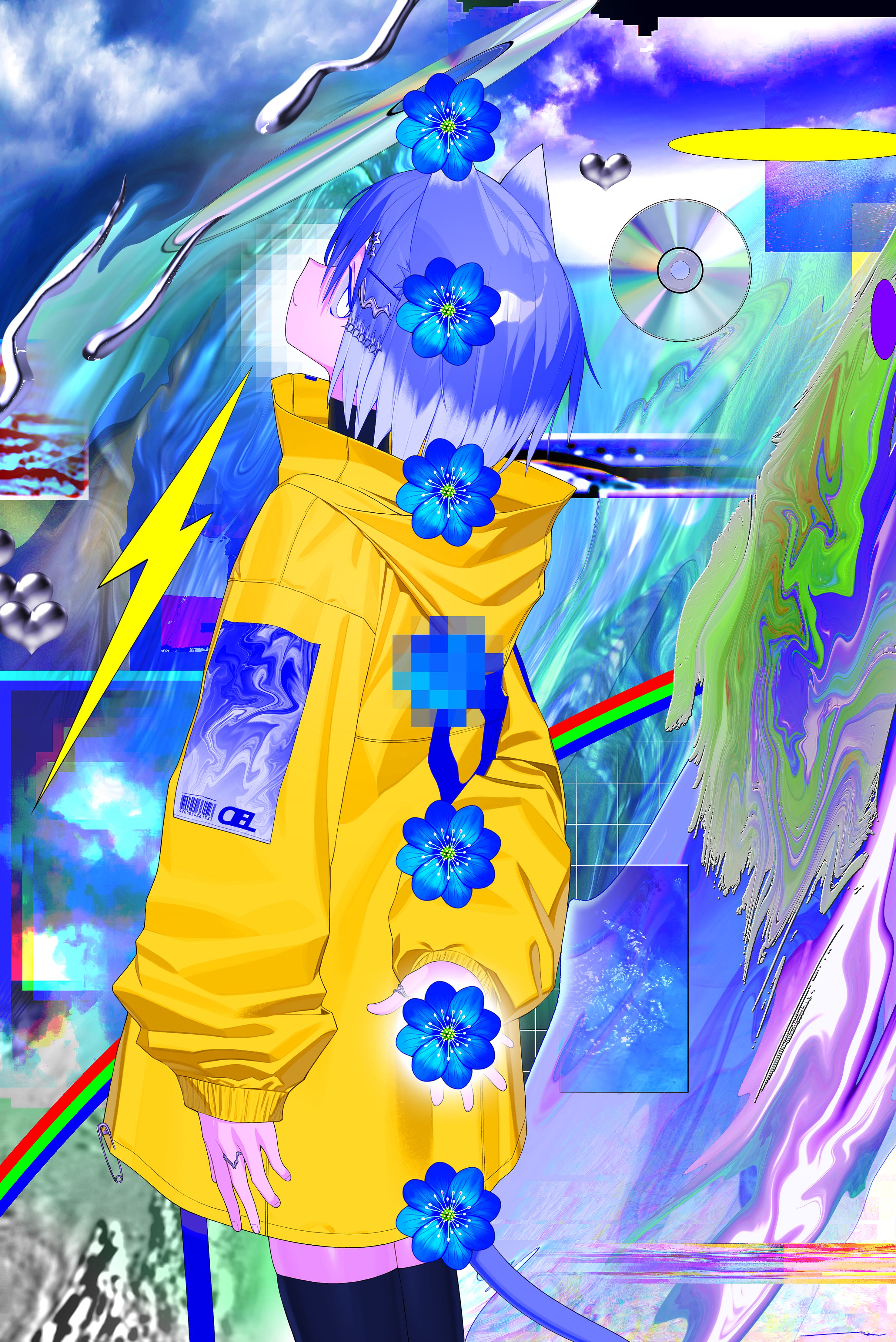 pixiv,二次元,千禧年,绘画,壁纸,审美