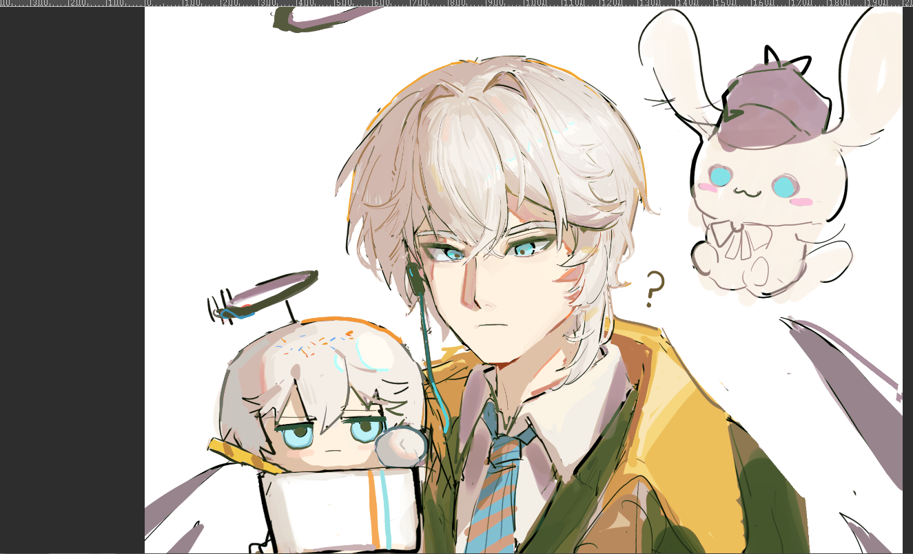 绘画,绘画创作,明日方舟,送葬人