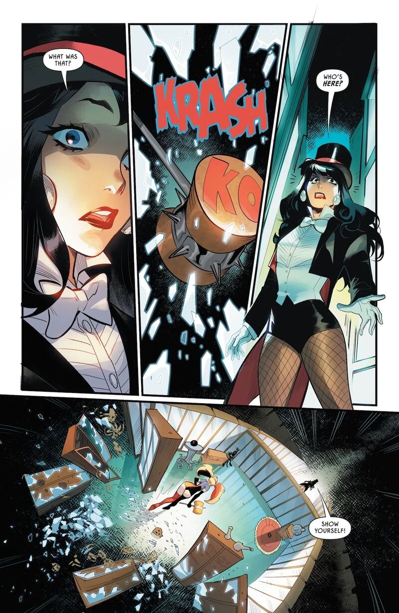 DC,DC漫画,美漫,漫画,动漫,ACG,超级英雄,扎坦娜,小丑女,哈莉奎茵