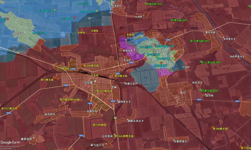 米尔诺格勒,俄乌战争,俄乌沙盘