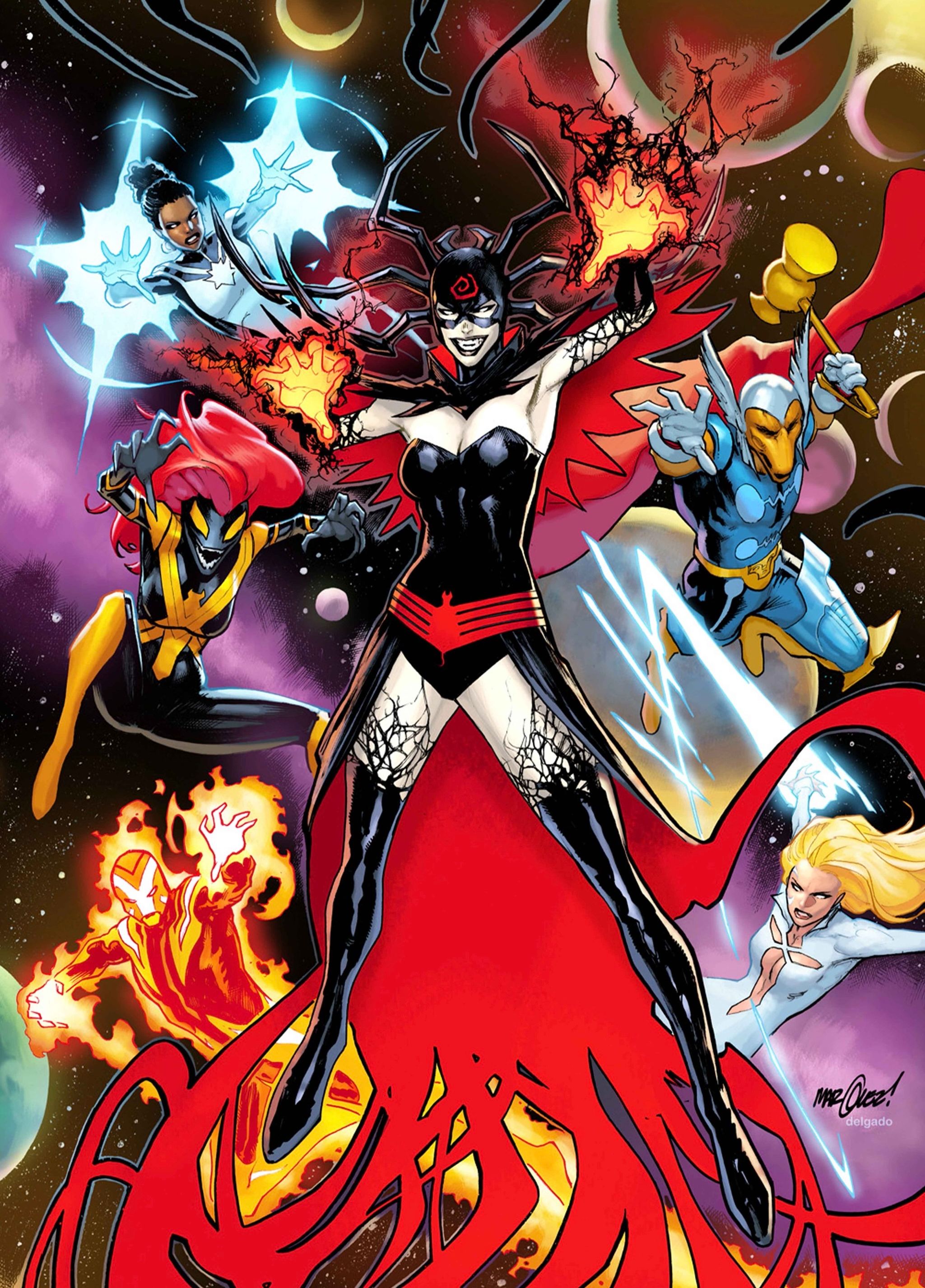 漫威,漫威漫画,美漫,漫画,动漫,海拉,纳尔,超级英雄,绘画,ACG