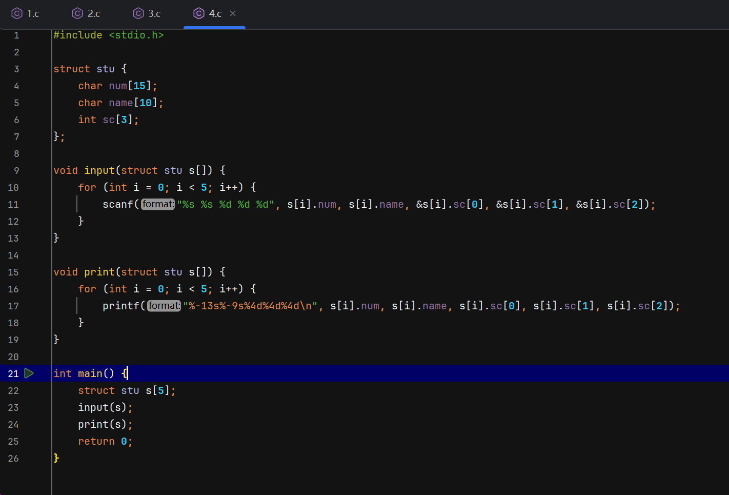c语言,代码,作业,编程