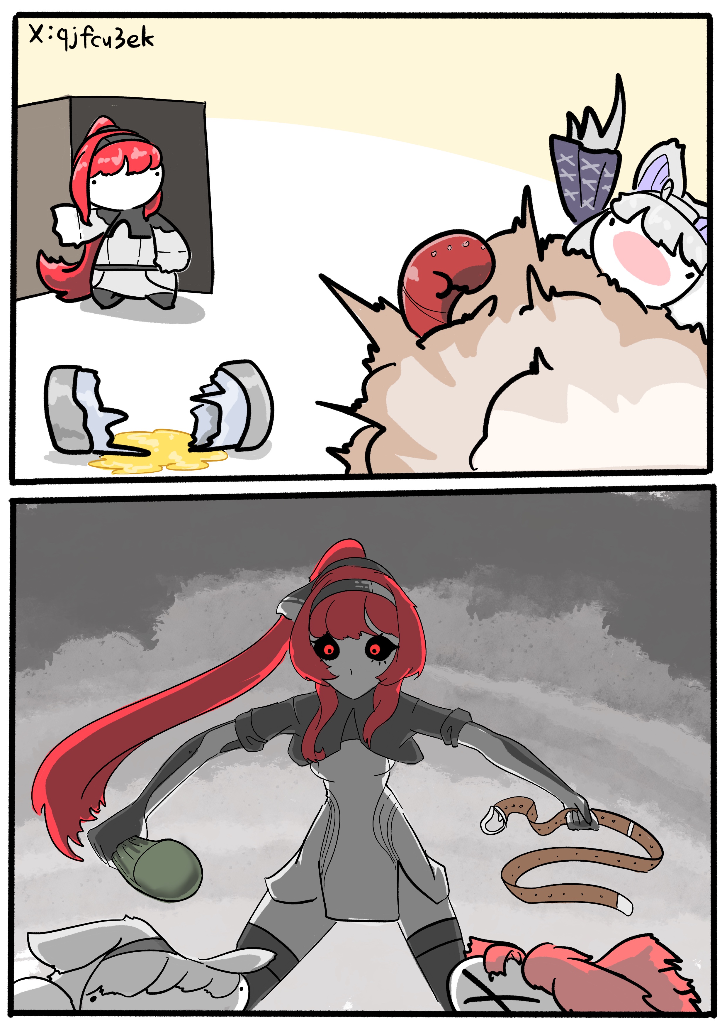 战双帕弥什,漫画,转载,露西亚,丽芙,里,罗塞塔,比安卡,薇拉,万事