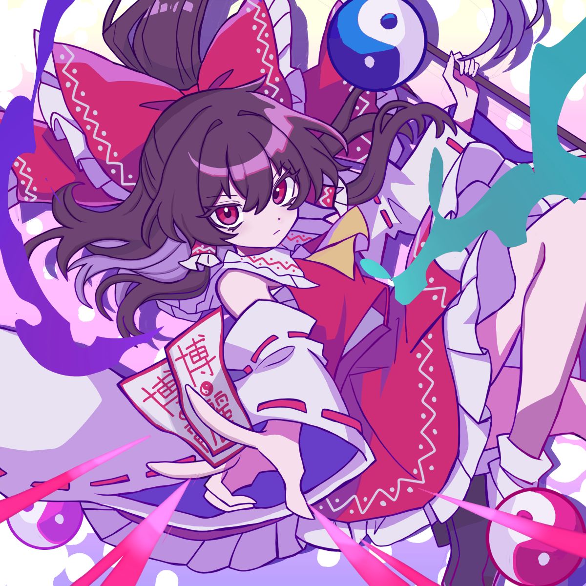 东方project,正邪,铃仙,灵梦,幽香,琪露诺,大酱,蕾米莉亚