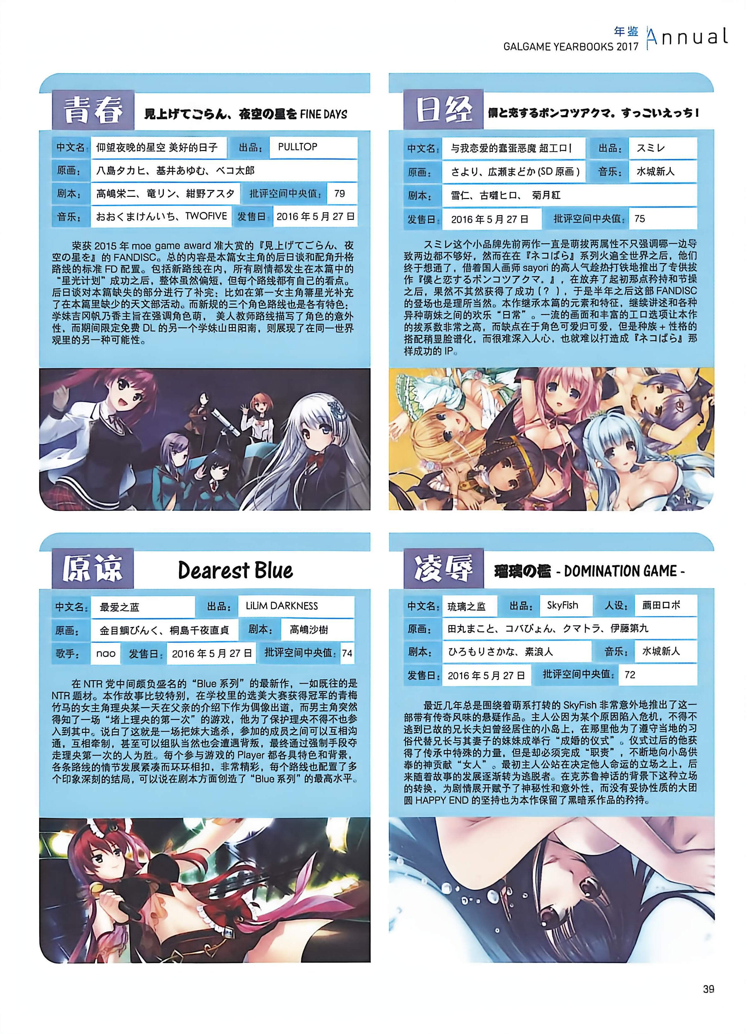 二次元狂热,GALgame,恋爱游戏