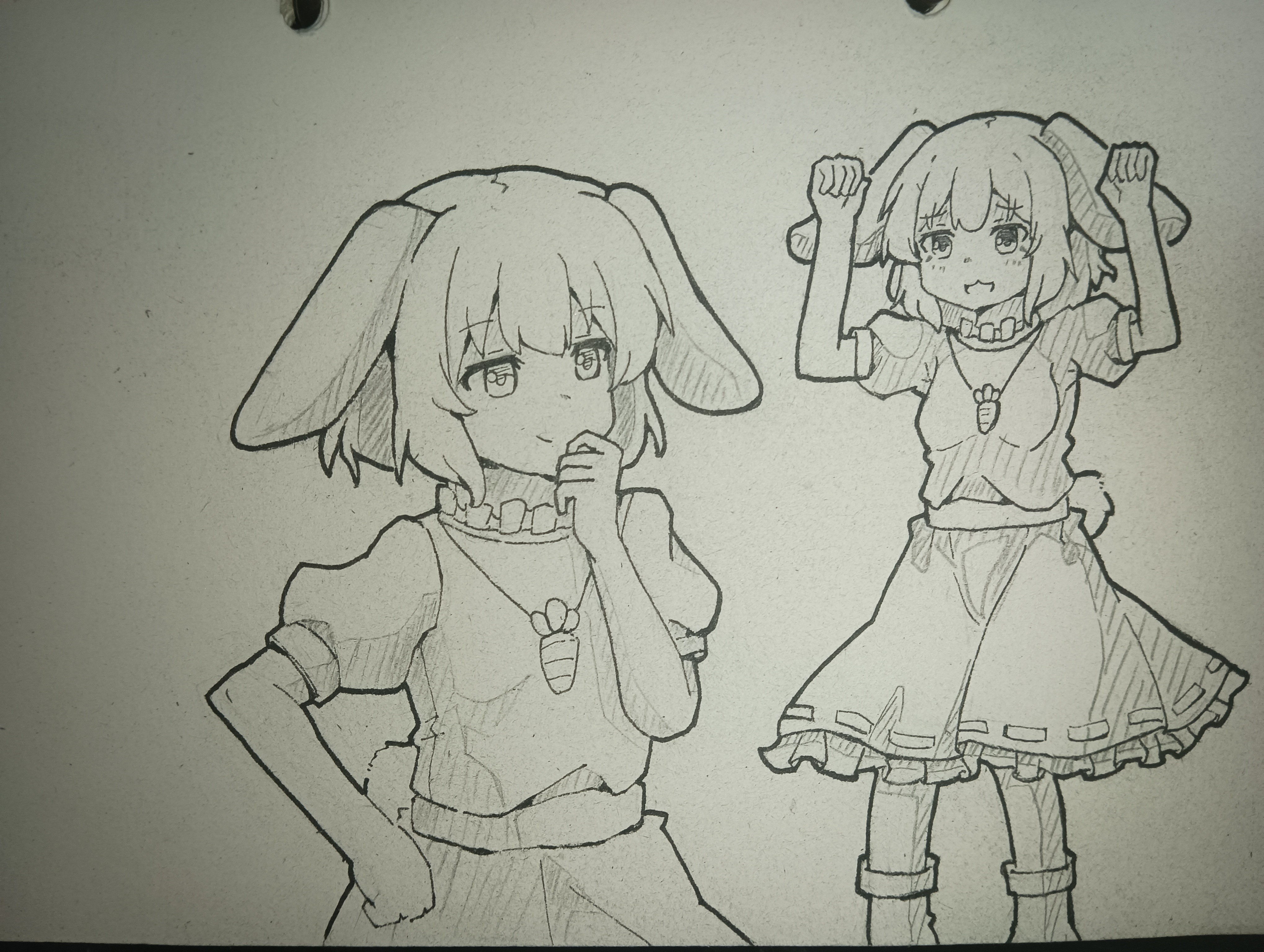 东方,东方project,绘画,手绘,因幡帝