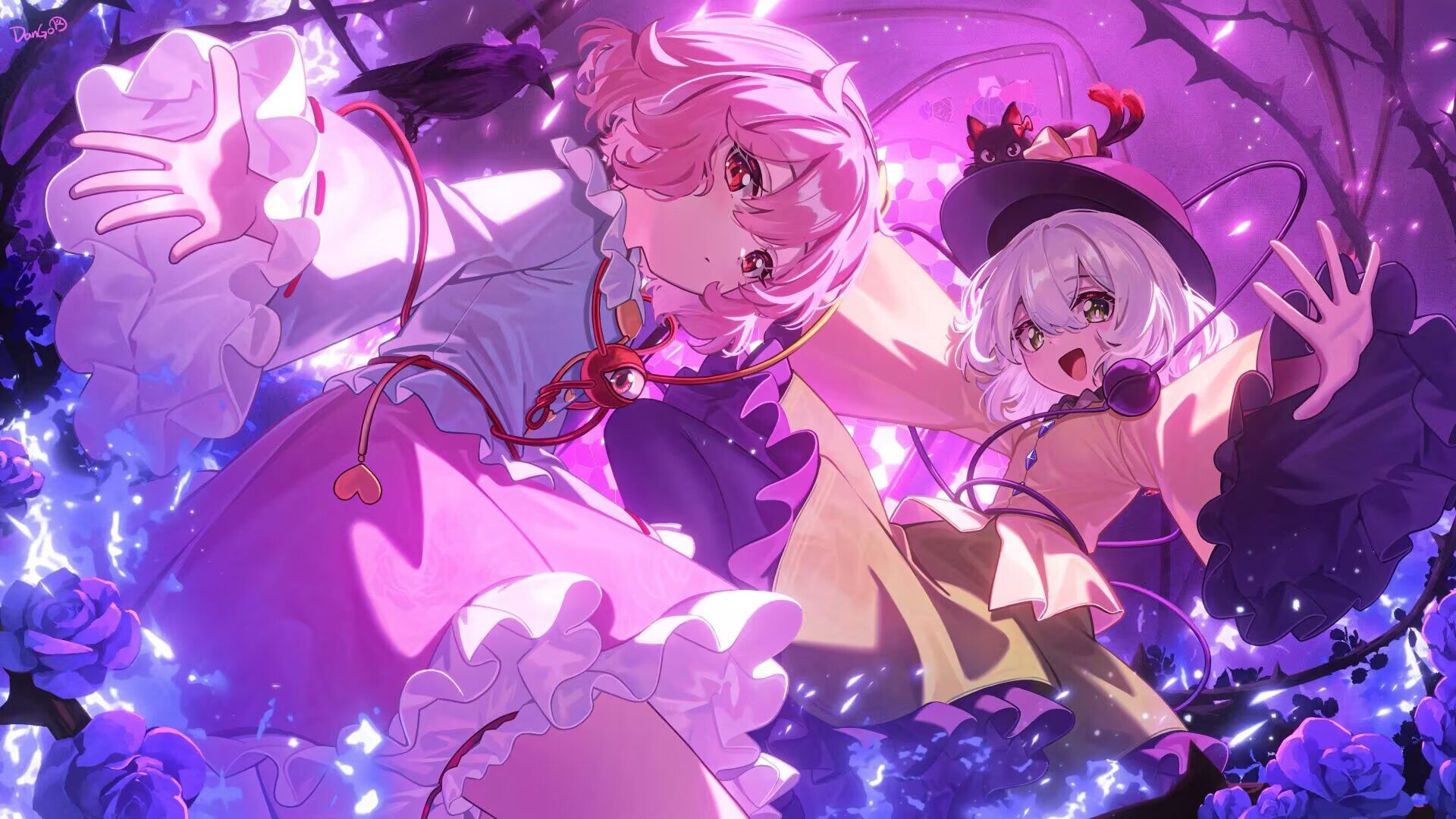 魂魄妖梦,琪露诺,博丽灵梦,东风谷早苗,红魔馆,伊吹萃香,四季映姬,诹访子,埴安神袿姬,古明地姐妹