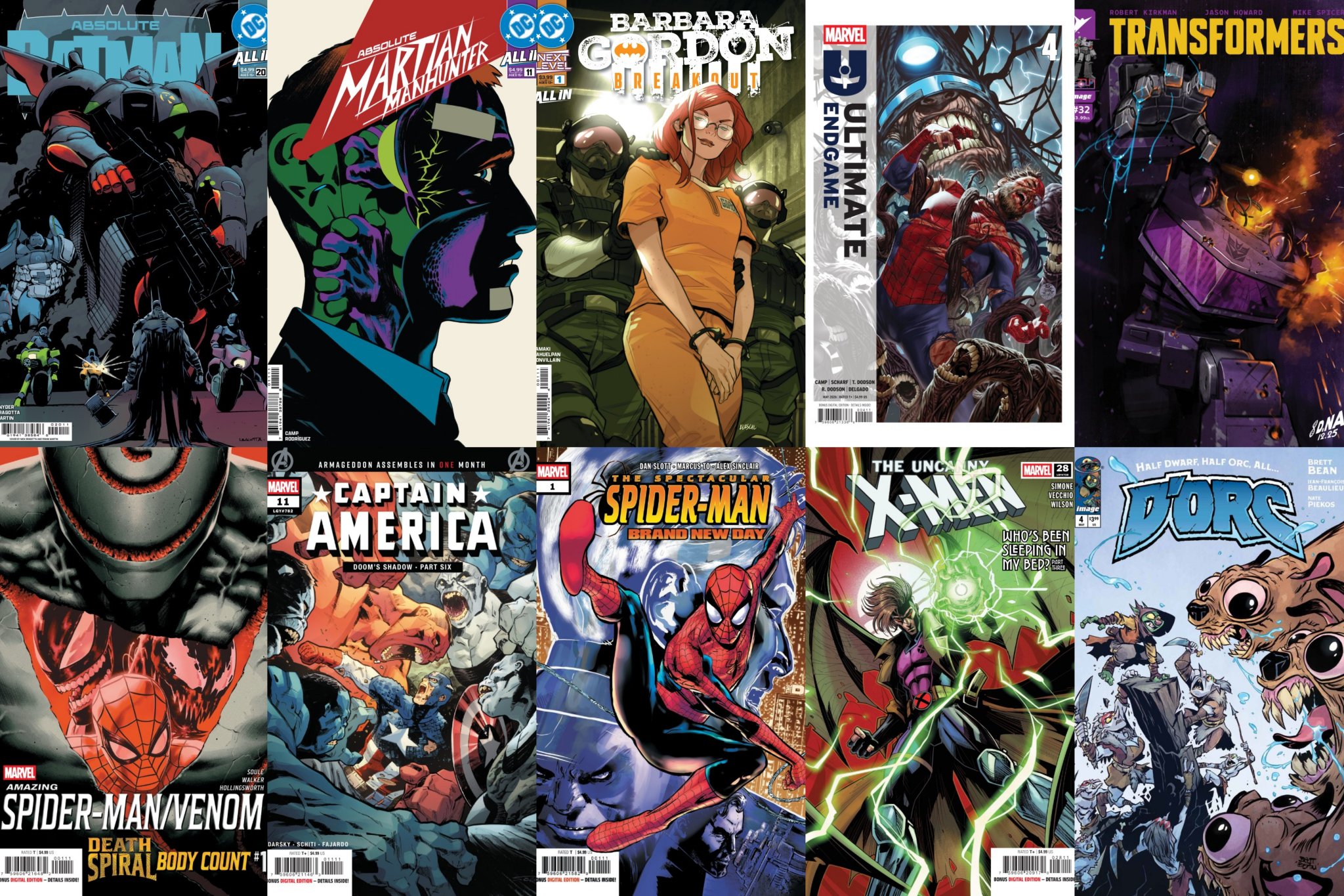 DC,DC漫画,美漫,漫画,动漫,ACG,绝对蝙蝠侠,绝对火星猎人,蝙蝠少女,超级英雄