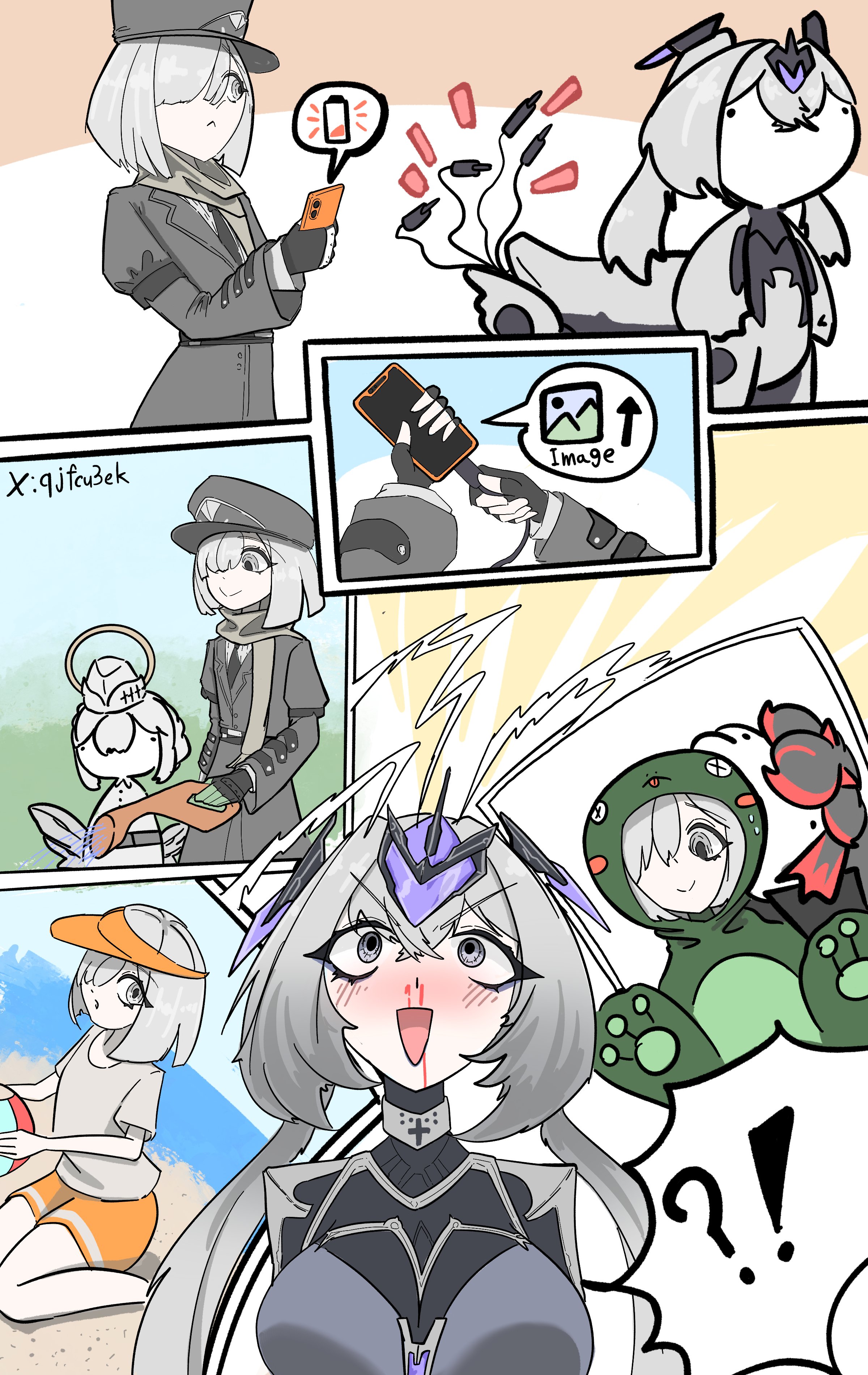 战双帕弥什,漫画,转载,露西亚,丽芙,里,罗塞塔,比安卡,薇拉,万事