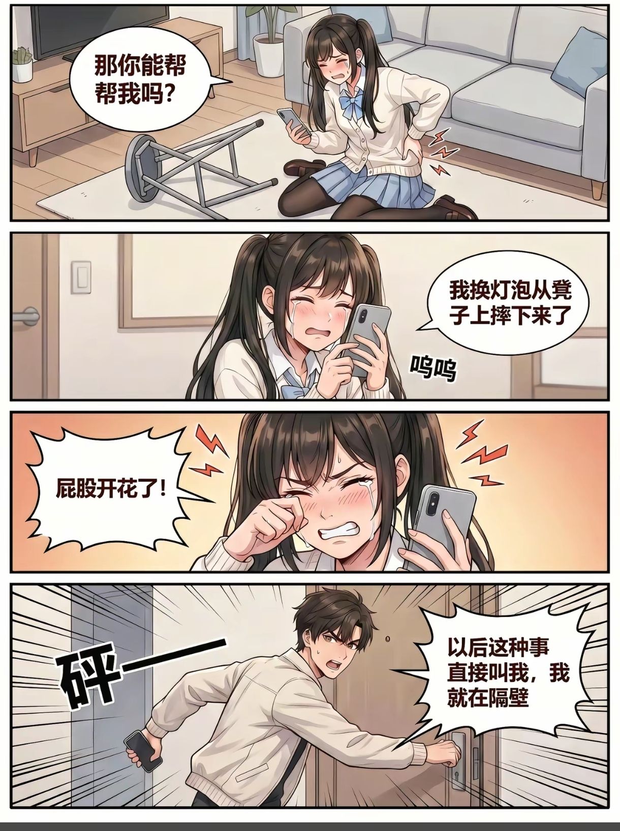 纯爱,猫,电视,邻居