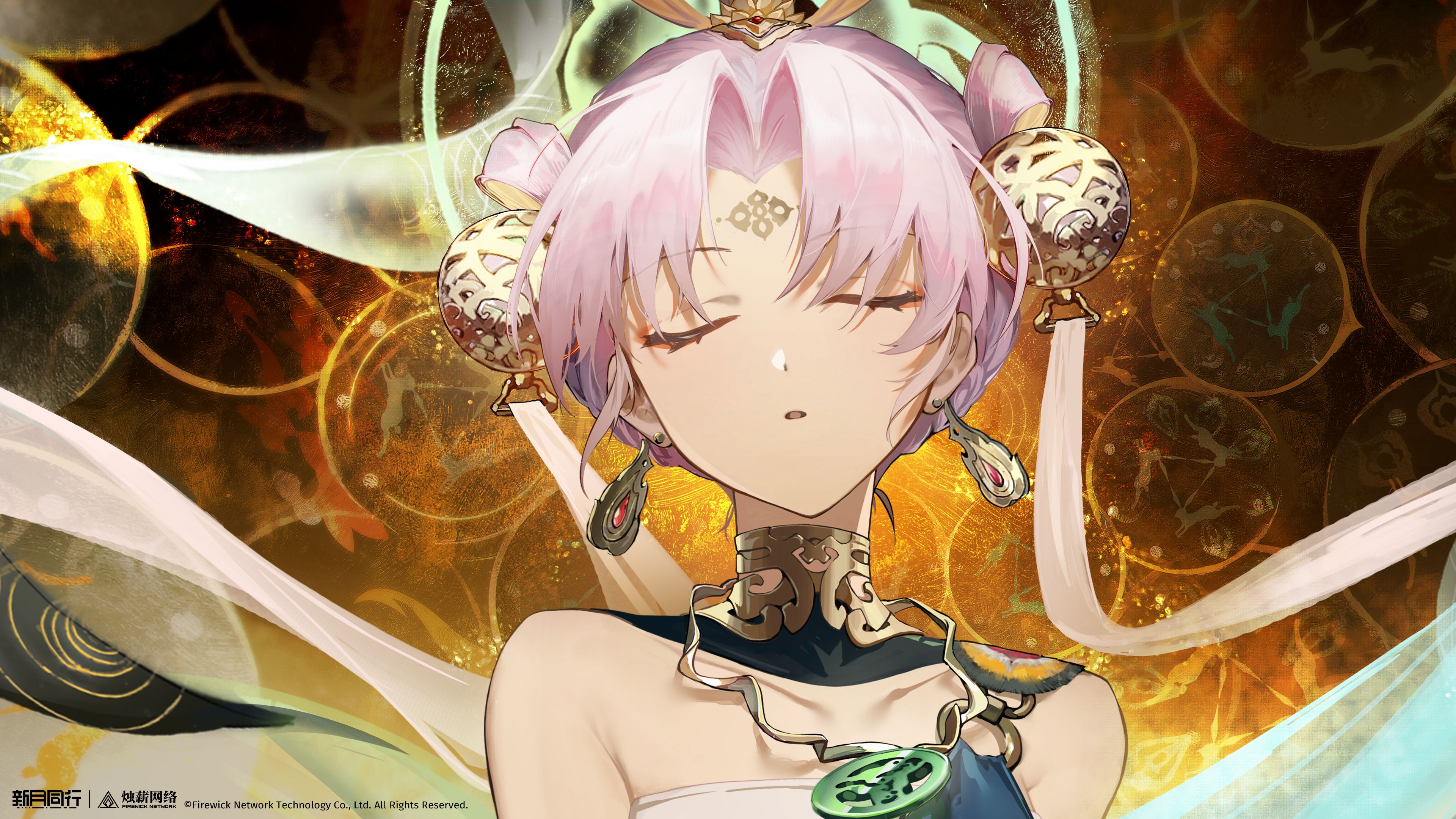 新月同行,画集,壁纸