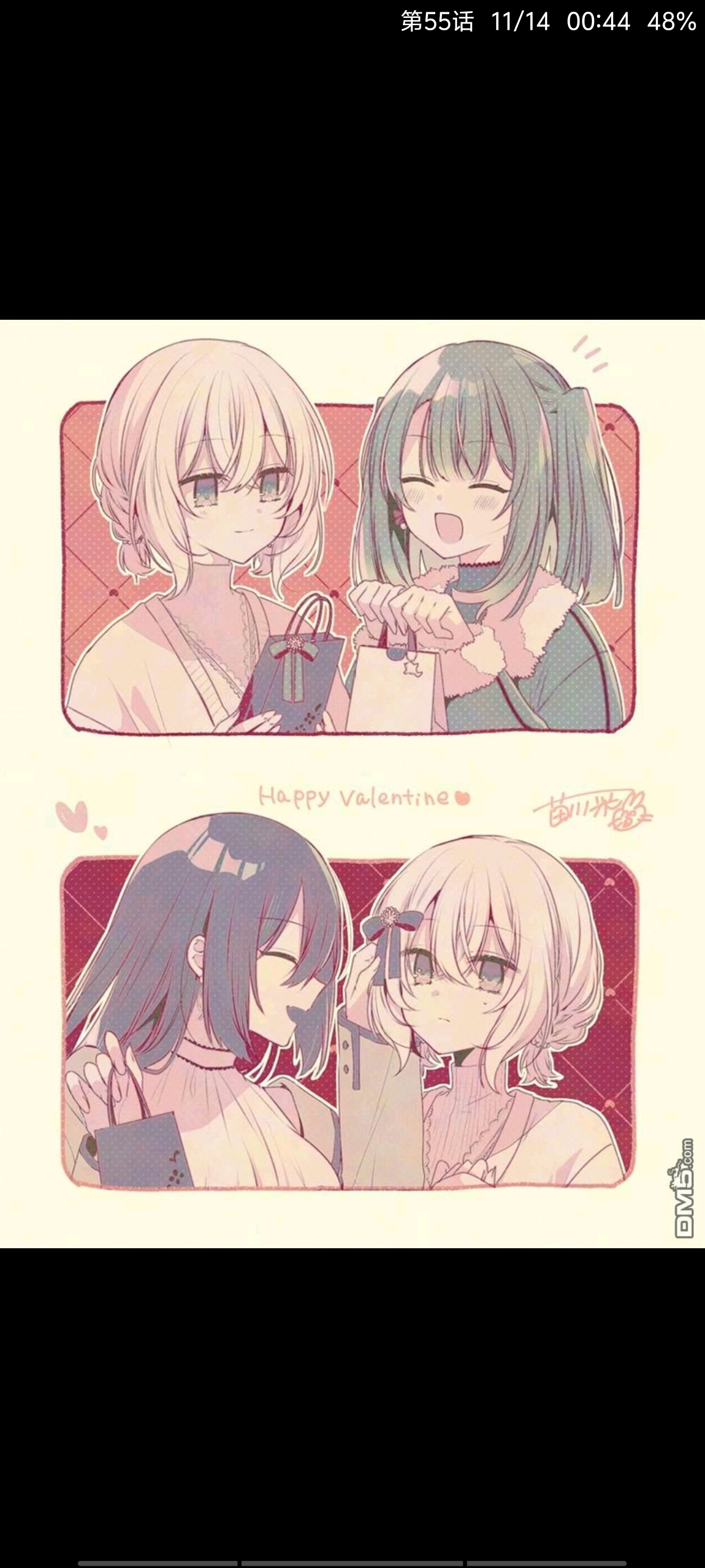 想吃掉我的非人少女,对我垂涎欲滴的非人少女,百合,漫画,动漫,二次元,ACG