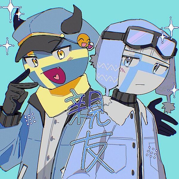 countryhumans,北欧,瑞典,挪威,芬兰,丹麦,冰岛,国拟