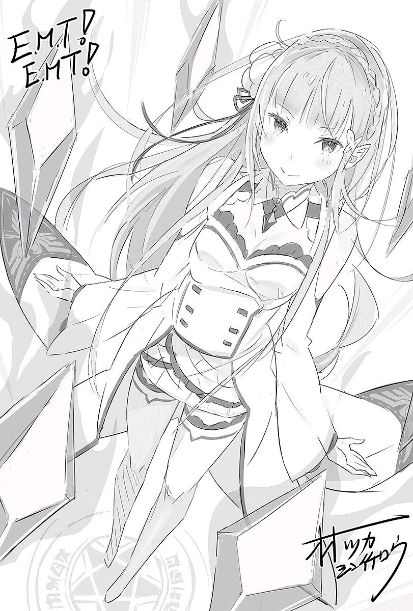 轻小说,从零开始的异世界生活,插画