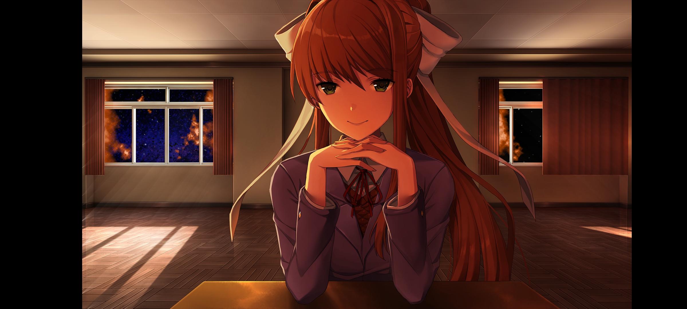 ddlc,琪露诺,惊悚,fumo,莫妮卡