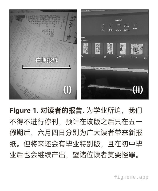 新辰一报,五月飘雪